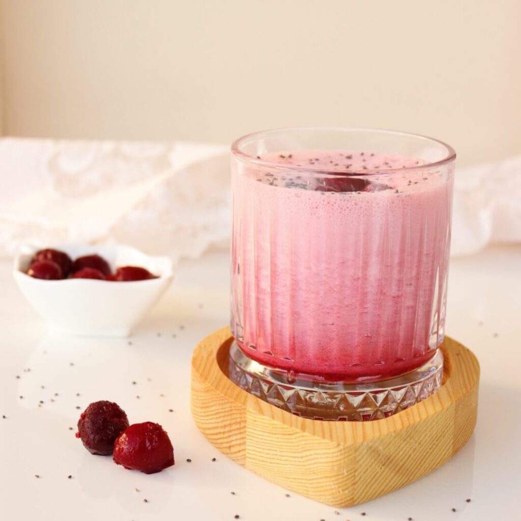 Peach _ Cherry Smoothie