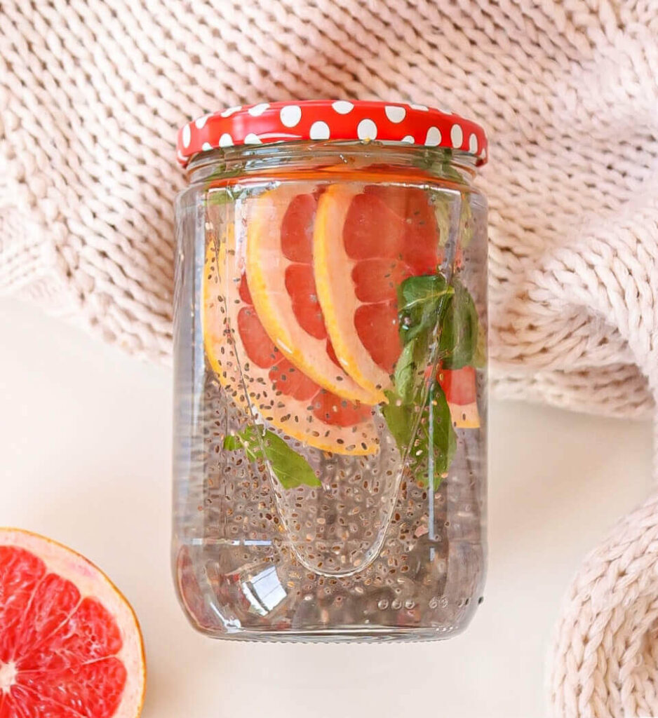 Chia & Grapefruit Detox Water
